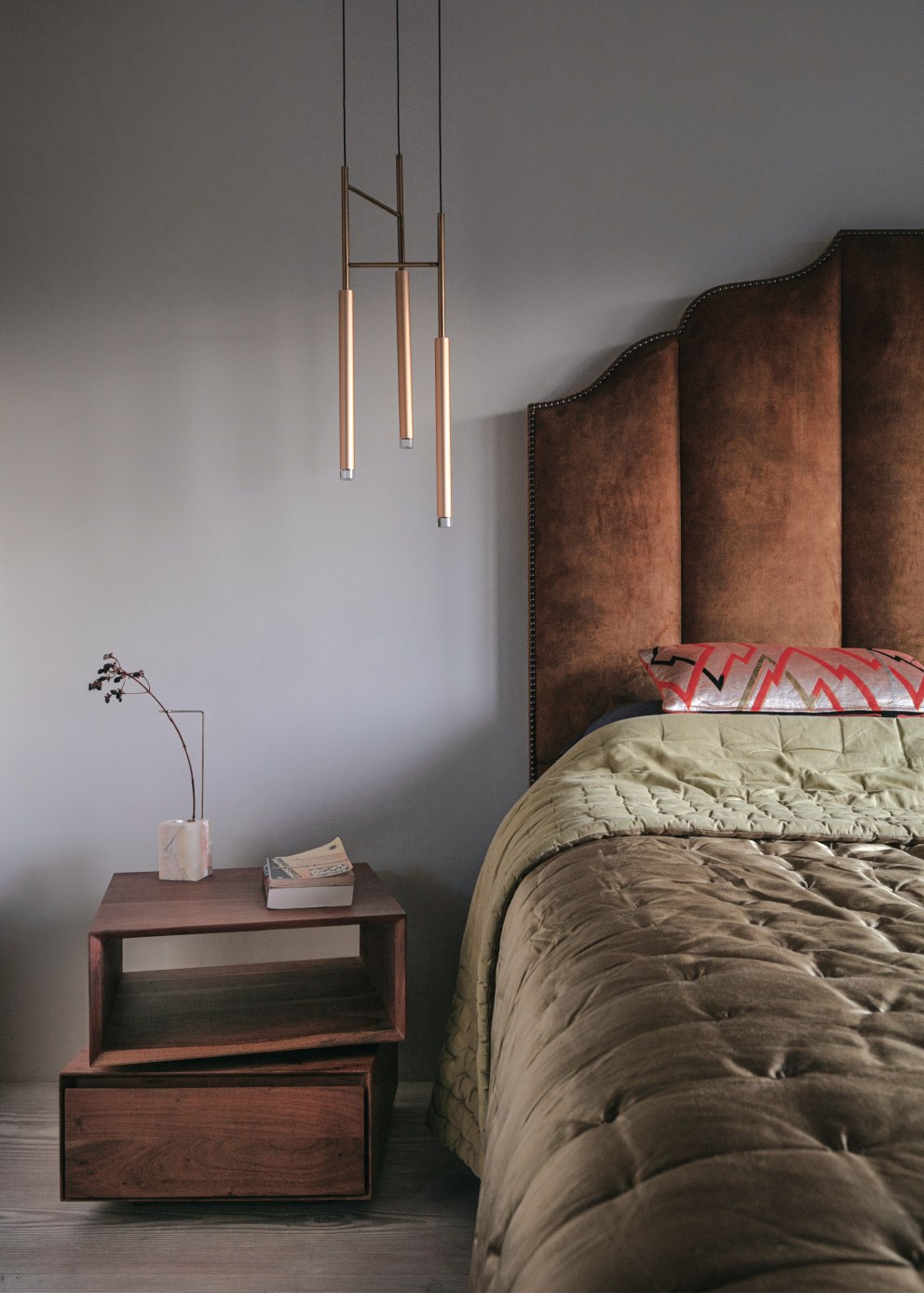 The Artist's Residence | Master Bedroom Detail | Interior Designers